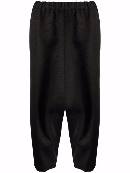 Comme Des Garçons Comme Des Garçons укороченные брюки с низким шаговым швом