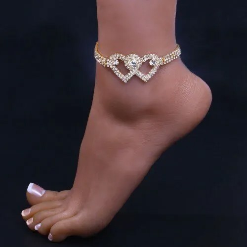Браслет WowMan Jewelry, размер 32 см, золотистый, серебристый
