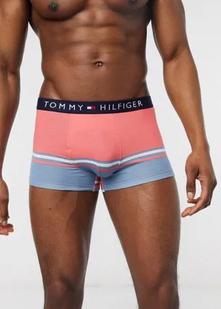Боксеры-брифы с полосками в стиле колор блок Tommy Hilfiger-Розовый