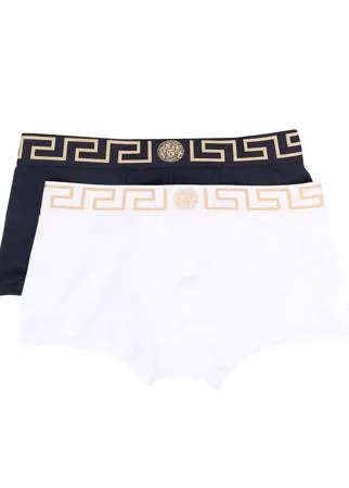 Versace боксеры-брифы с узором Greca