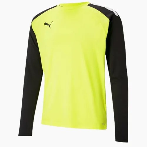 Лонгслив PUMA, размер 128, желтый