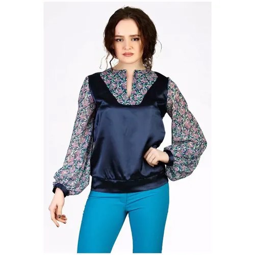 Блуза  Setty'S Collection, повседневный стиль, размер 42