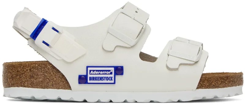 Белые сандалии Birkenstock Edition Milano Tech ADER error