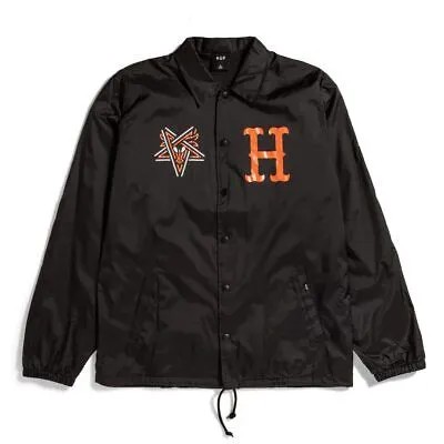 Мужская куртка HUF x Thrasher Split Coaches черный