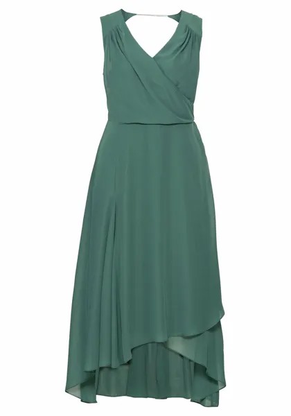 Вечернее платье Sheego, зеленый