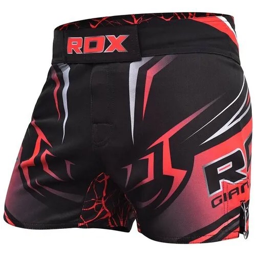 Шорты RDX R8 RED MMA SHORTS красные (L)