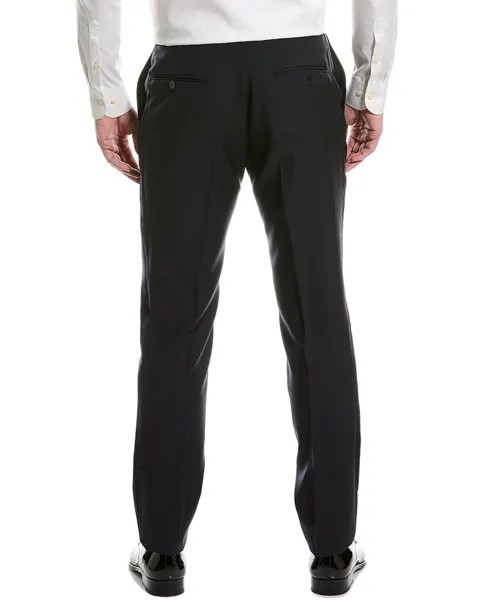ISAIA Костюмные брюки из смеси шерсти и мохера, мультиколор