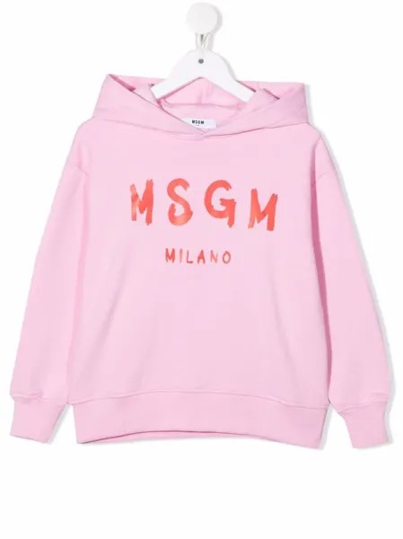 MSGM Kids худи с логотипом