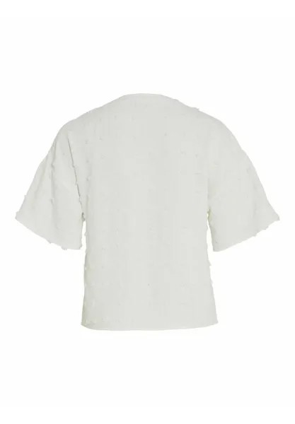 Блуза VISILUA VNECK VILA, кремовый