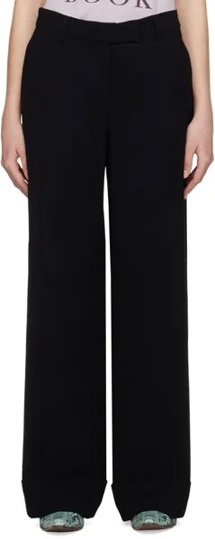 Черные брюки строгого кроя Acne Studios
