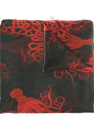Uma Wang платок с графичным принтом