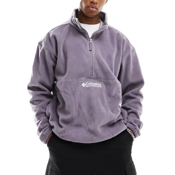 Свитшот Columbia Bent Bough 1/2 Zip Fleece, фиолетовый