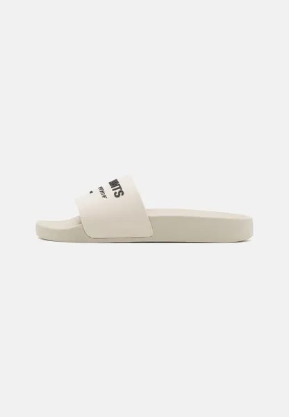 Тапочки UNDERGROUND SLIDER AllSaints, цвет white