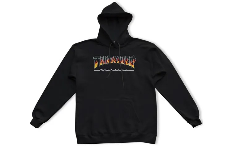 Худи и свитшоты унисекс Thrasher, черный