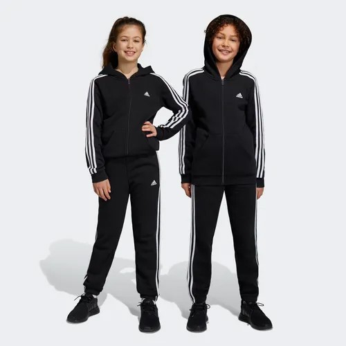 Брюки спортивные adidas Essentials 3-Stripes Fleece Pants, размер 16-18 лет, black/white