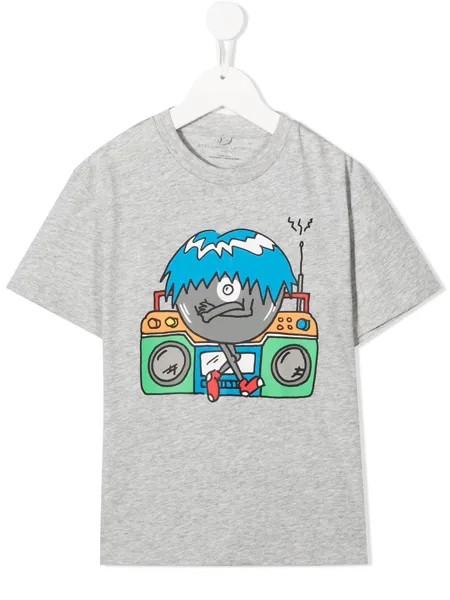 Stella McCartney Kids футболка с принтом
