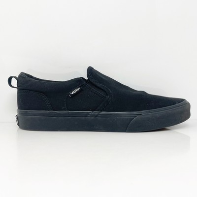 Vans Boys Asher 721356 Черные повседневные кроссовки, размер 6,5