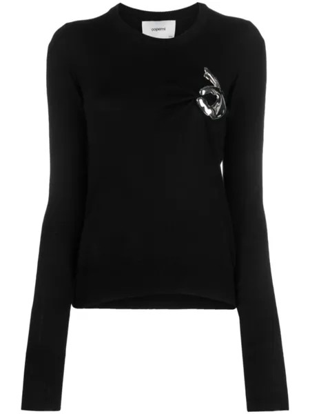 Coperni джемпер Emoji из вирджинской шерсти, черный