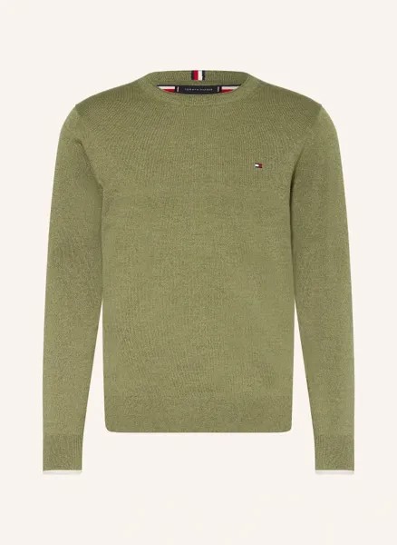 Пуловер Tommy Hilfiger, зеленый
