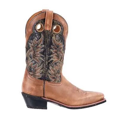 Мужские коричневые классические ботинки Laredo Stillwater Square Toe Cowboy 68358