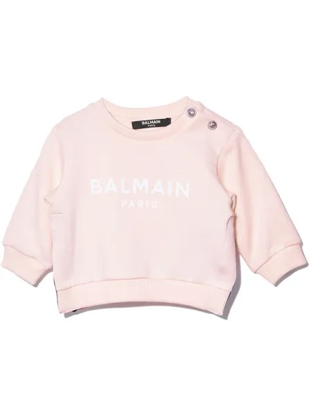 Balmain Kids толстовка с логотипом