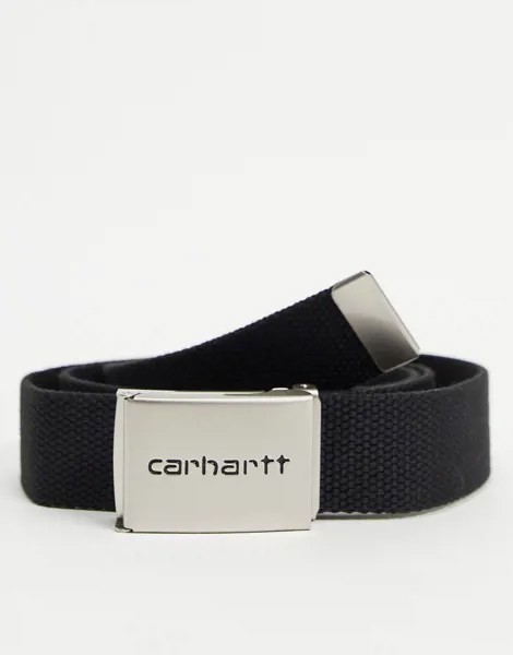 Черный ремень Carhartt WIP-Черный цвет