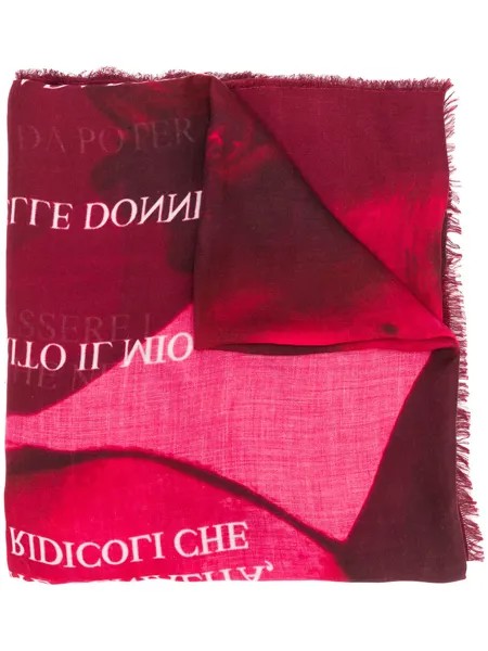 Faliero Sarti шарф с логотипом