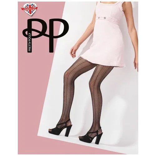 Колготки Pretty Polly, 15 den, размер S-L, черный