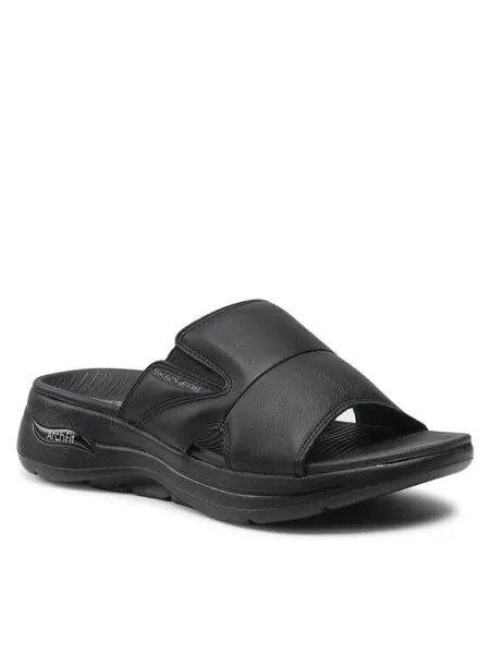 Шлепанцы Go Walk Arch Fit Sandal 229023/BBK Skechers Черный 42 EU