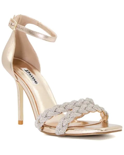 Кожаные сандалии Dune London Melodics, цвет Rose Gold