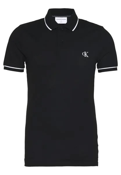 Рубашка-поло TIPPING Calvin Klein Jeans, цвет black