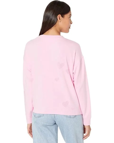 Толстовка Splendid Splendid X National Breast Cancer Foundation Eternity Sweatshirt, цвет Wild Pink