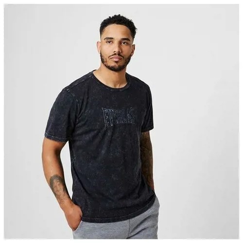 Футболка Everlast Boxy Acid Wash T-Shirt - Everlast - Черный - 46-S