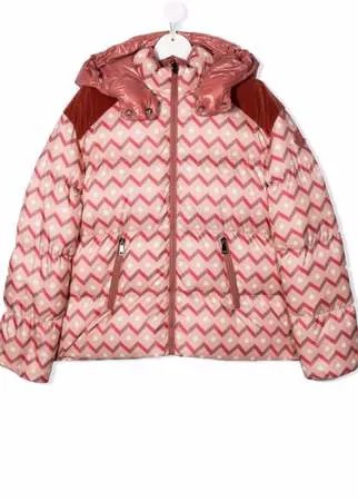 Moncler Enfant пуховик Melde с капюшоном