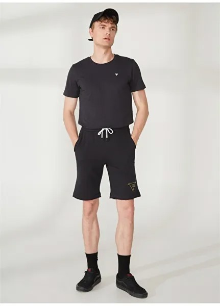 Черные мужские спортивные шорты Fred Mello