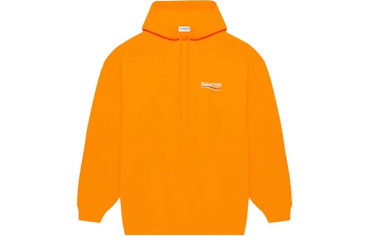 Свитшот женский оранжевый Balenciaga