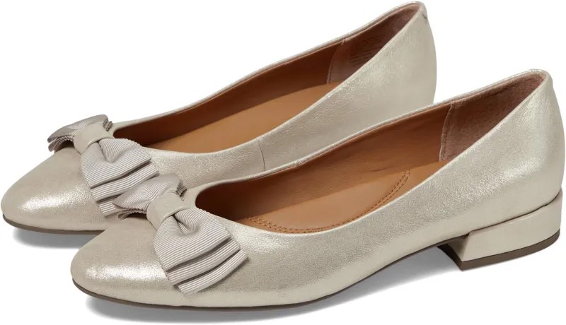 Балетки Atlas Flat Gentle Souls by Kenneth Cole, цвет Ice Metallic