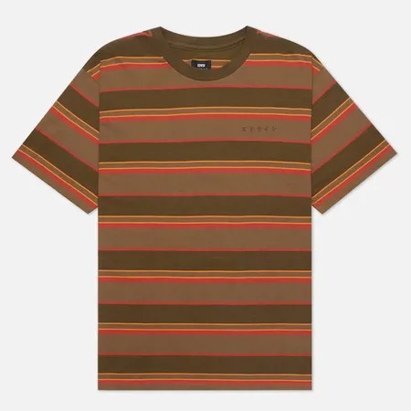 Мужская футболка Edwin Quarter, цвет оливковый, размер M