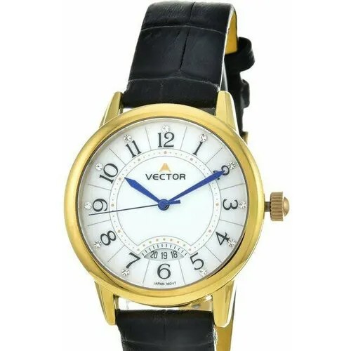 Наручные часы Vector Часы VECTOR VC9-0065825 перламутр, золотой