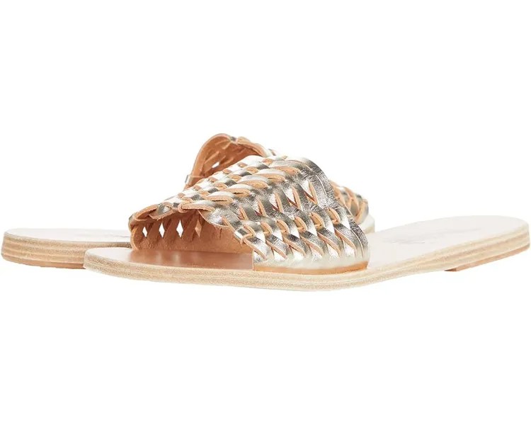 Сандалии Ancient Greek Sandals Taygete Woven, цвет Platinum