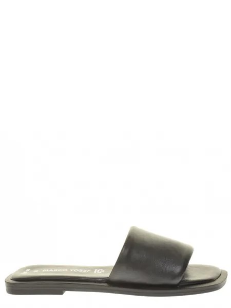 Пантолеты Marco Tozzi женские летние, размер 36, цвет черный, артикул 2-2-27105-28-001