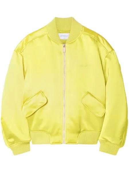 Off-White бомбер H Duchesse, желтый