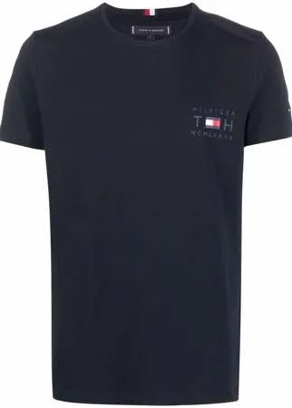 Tommy Hilfiger футболка из органического хлопка с логотипом