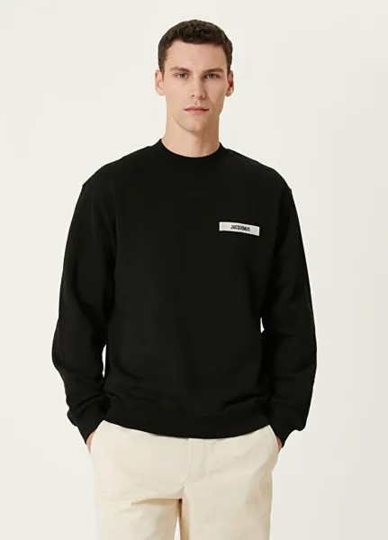 Толстовка с логотипом Jacquemus, черный