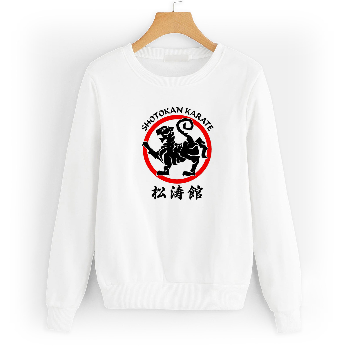Свитшот белый CoolPodarok Shotokan karate (каратэ)