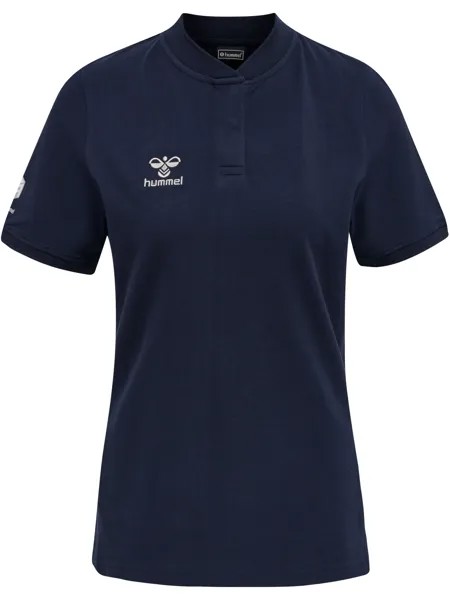 Поло Hummel Hmlmove Grid Polo Woman, морской