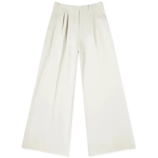 Брюки Max Mara Zinnia Scuba Wide Leg, молочный