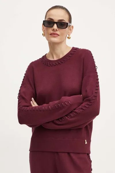 Свитер Patrizia Pepe, бордовый