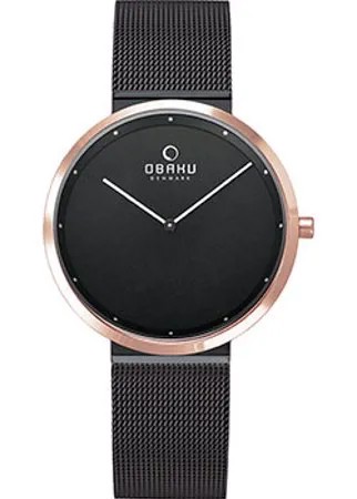 Fashion наручные  женские часы Obaku V230LXMBMB. Коллекция Ultra Slim