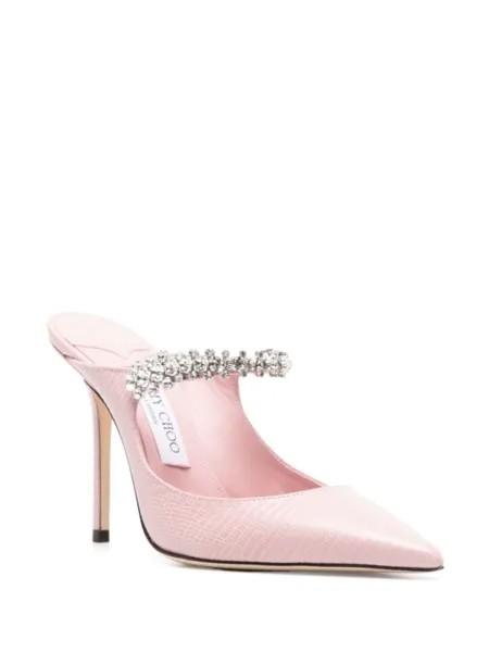 Jimmy Choo туфли Bing 100 мм, розовый